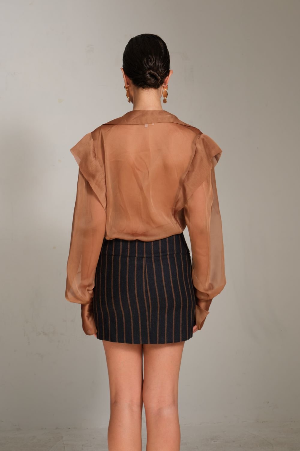 Manshet-Monique Yün Mini Etek-Etek-3-roqelvaxirum.shop