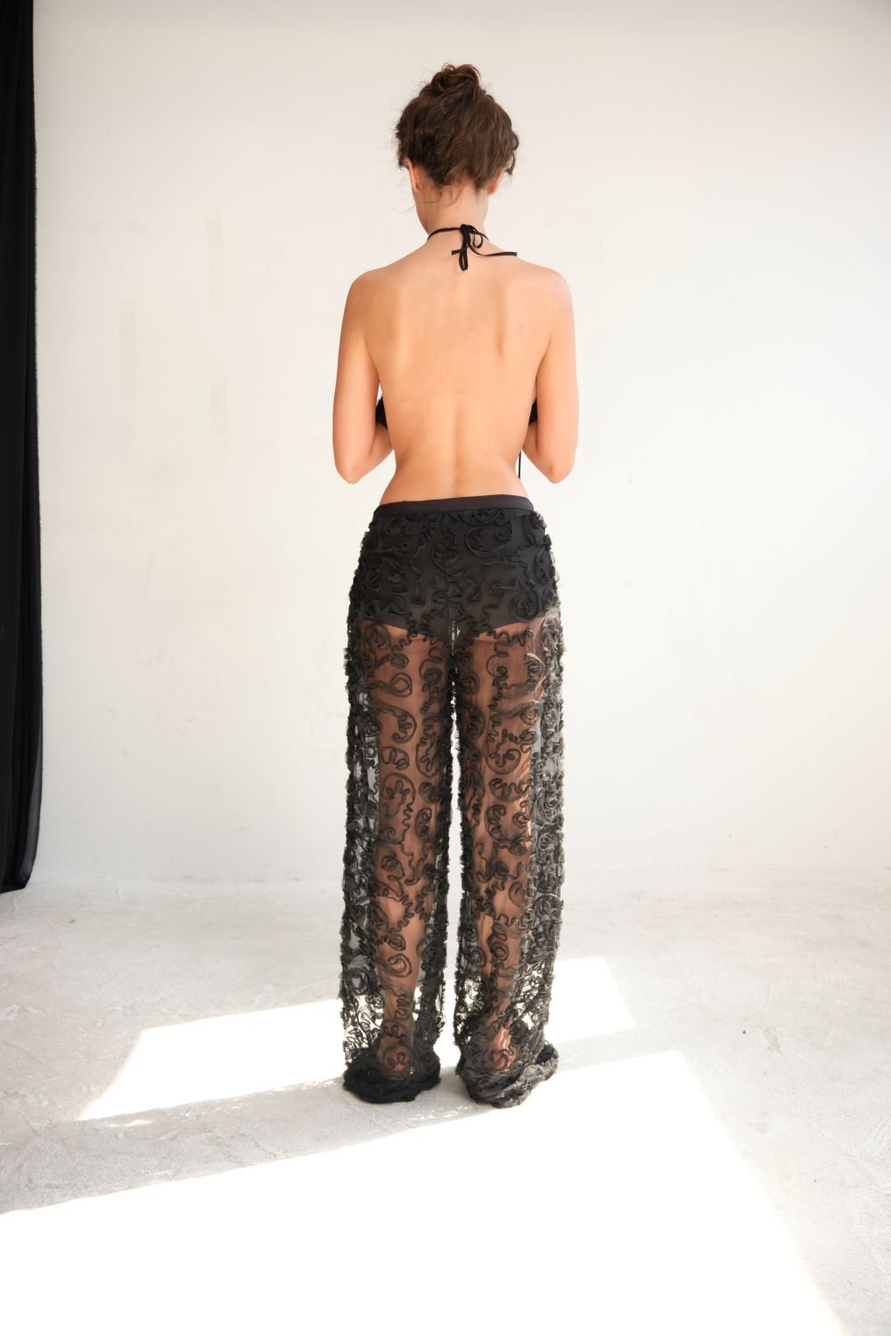 Manshet-Pansy Transparan Pantolon-Pantolon-3-roqelvaxirum.shop
