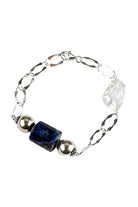 Manus In Mano-Nora Lapis Ve İnci Gümüş Bilezik-Bileklik-1-roqelvaxirum.shop