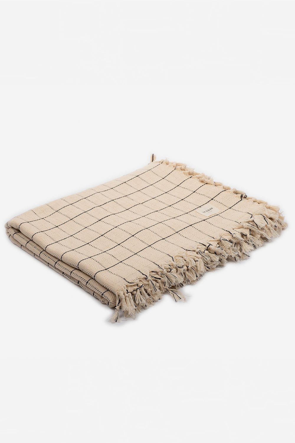 Maris Atelier-Root Yatak Örtüsü | Grid-Yatak Örtüsü-2-roqelvaxirum.shop
