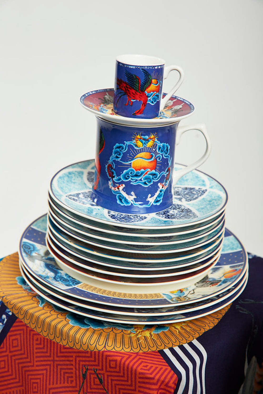 Martius-1001 Night Tales Servis Tabağı 2'Li-Tabak & Kase-5-roqelvaxirum.shop