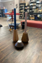 Massello Design-Conico 3'lü Ahşap Şamdan & T-light Mumluk-Mumluk & Şamdan-3-roqelvaxirum.shop