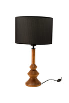 Massello Design-Elegante Ahşap Abajur Ceviz-Masa Lambası-1-roqelvaxirum.shop