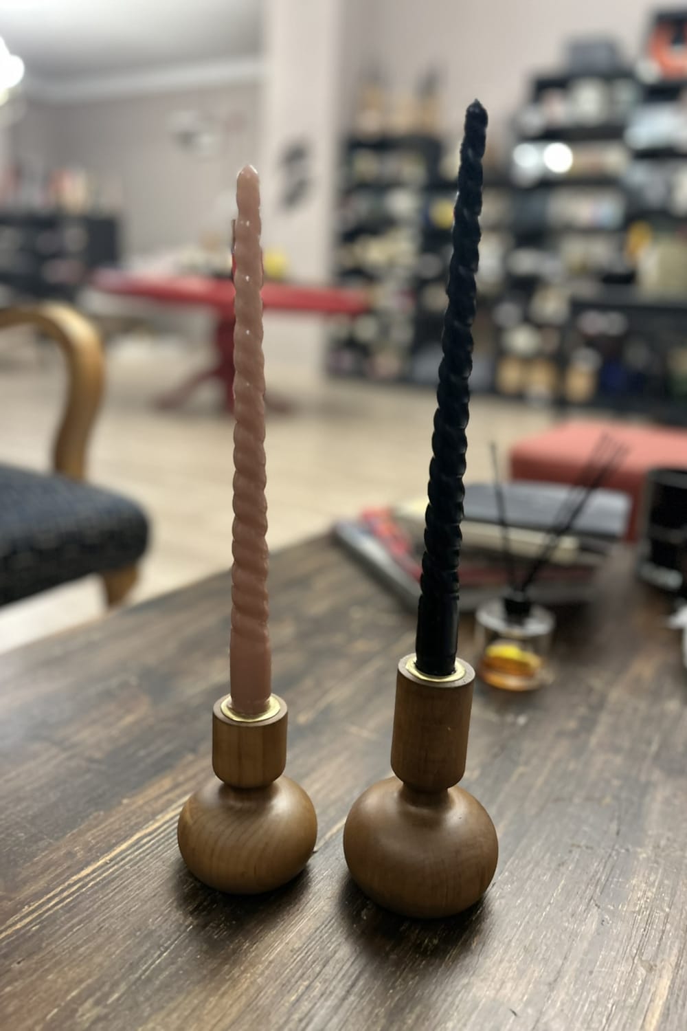 Massello Design-Gingillo 2'li Ahşap Şamdan & Mumluk-Mumluk & Şamdan-3-roqelvaxirum.shop