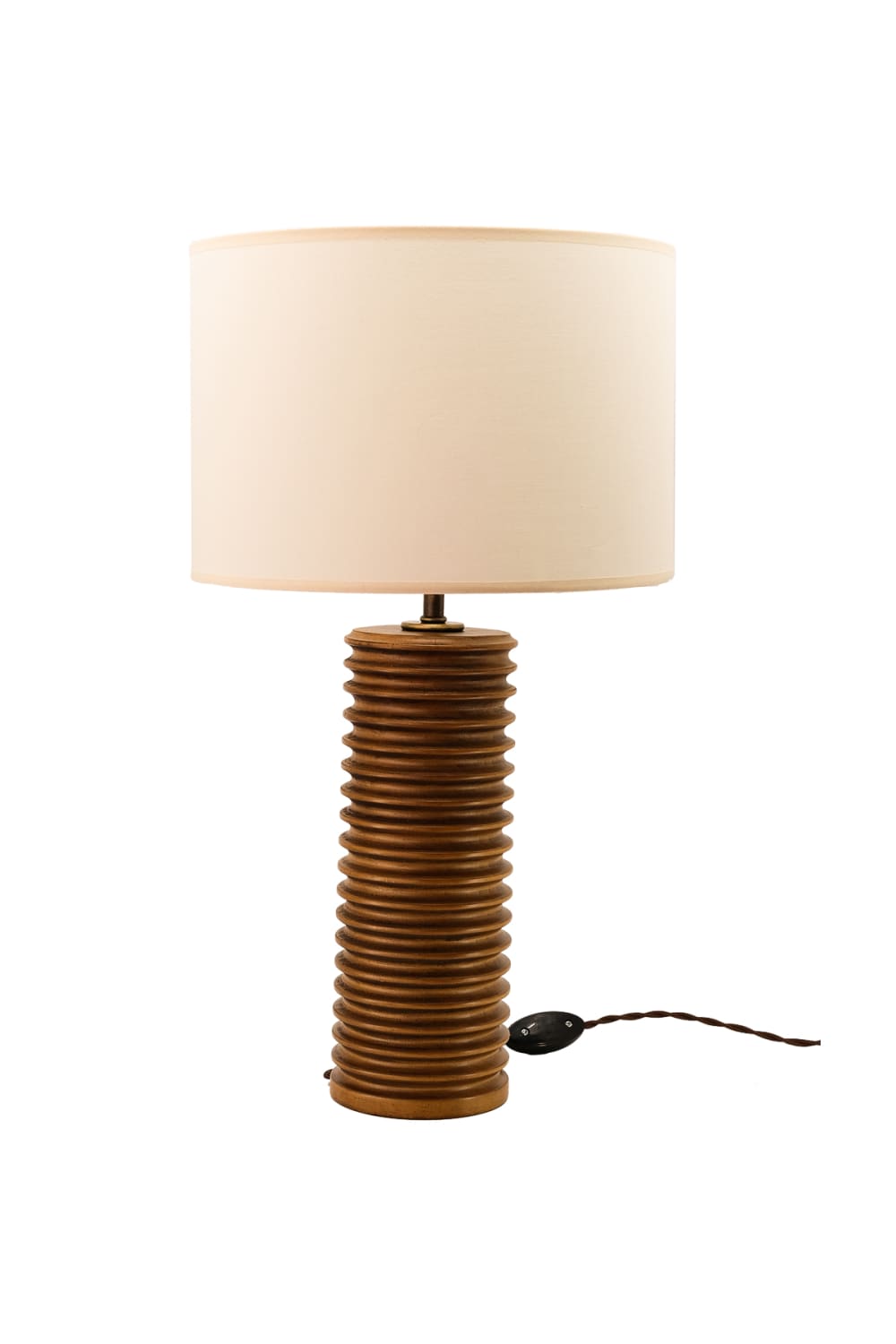 Massello Design-Heavy Ahşap Abajur-Masa Lambası-1-roqelvaxirum.shop