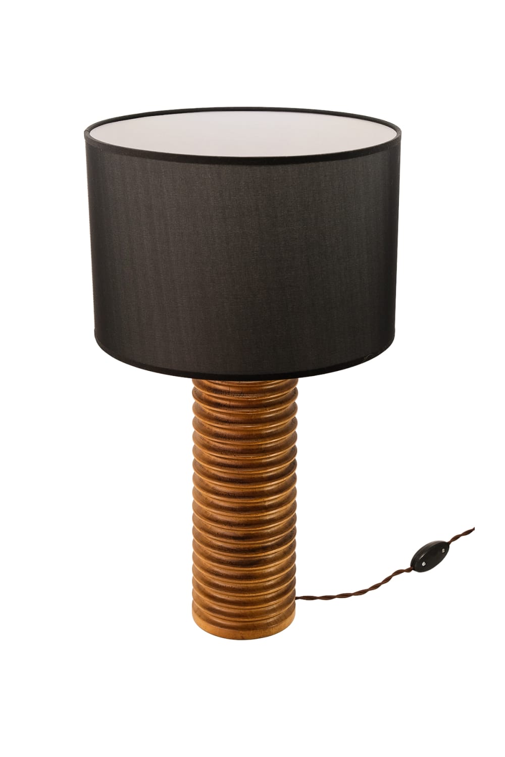 Massello Design-Heavy Ahşap Abajur-Masa Lambası-3-roqelvaxirum.shop