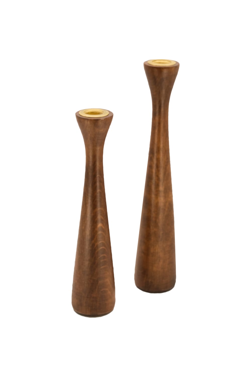 Massello Design-Jasmine 2'li Ahşap Şamdan & Mumluk-Mumluk & Şamdan-2-roqelvaxirum.shop