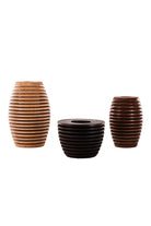 Massello Design-Miele 3'lü Ahşap Şamdan & T-light Mumluk-Mumluk & Şamdan-3-roqelvaxirum.shop