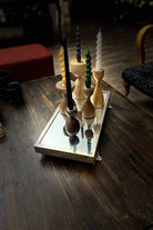Massello Design-Tempo 5'li Ahşap Şamdan & Mumluk-Mumluk & Şamdan-3-roqelvaxirum.shop
