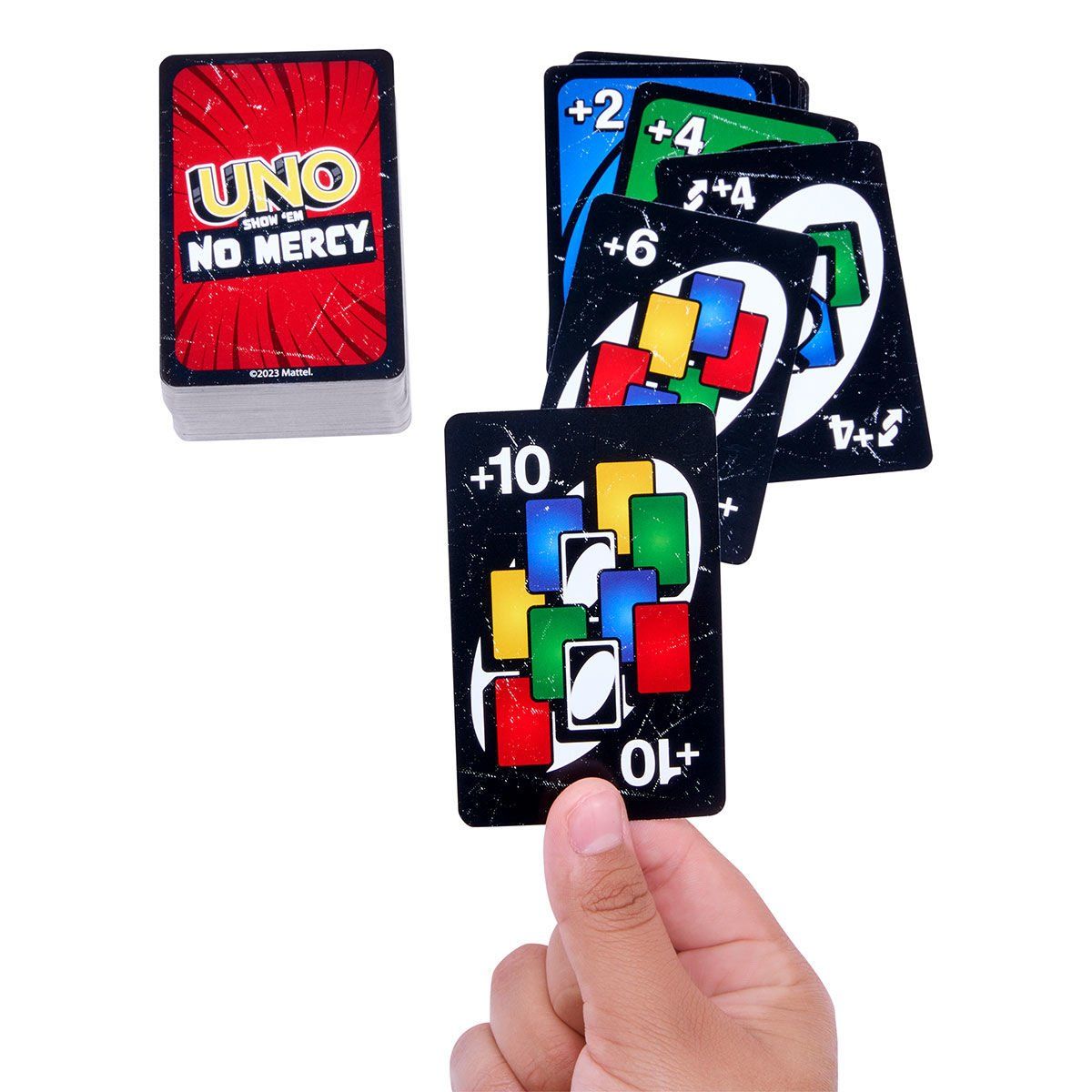 Mattel-Hwv18 Uno No Mercy Kartlar +7 Yaş-Kutu Oyunları-3-roqelvaxirum.shop