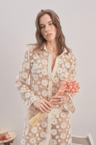 Mavlo-Daisy Kroşe Mini Elbise-Elbise-2-roqelvaxirum.shop