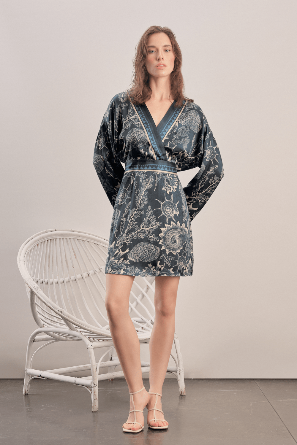 Mavlo-Marine Mini Elbise-Elbise-3-roqelvaxirum.shop