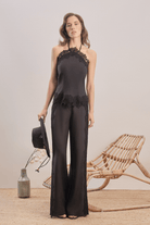 Mavlo-Midnight Bloom Nakışlı Pantolon-Pantolon-1-roqelvaxirum.shop