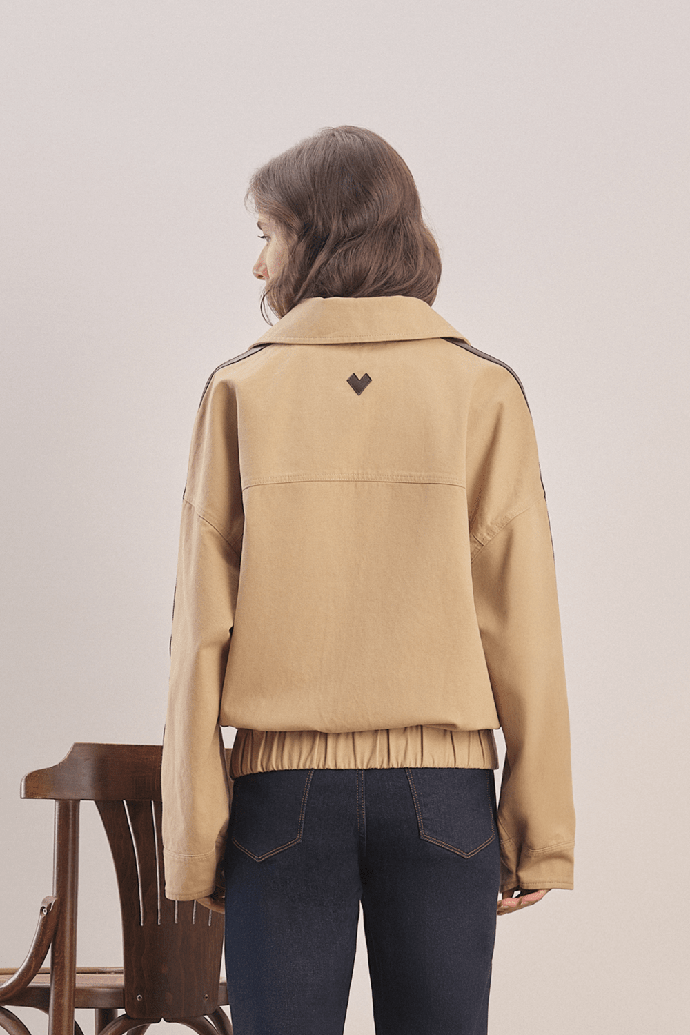 Mavlo-Urban Deri Şeritli Bomber Ceket-Ceket-4-roqelvaxirum.shop