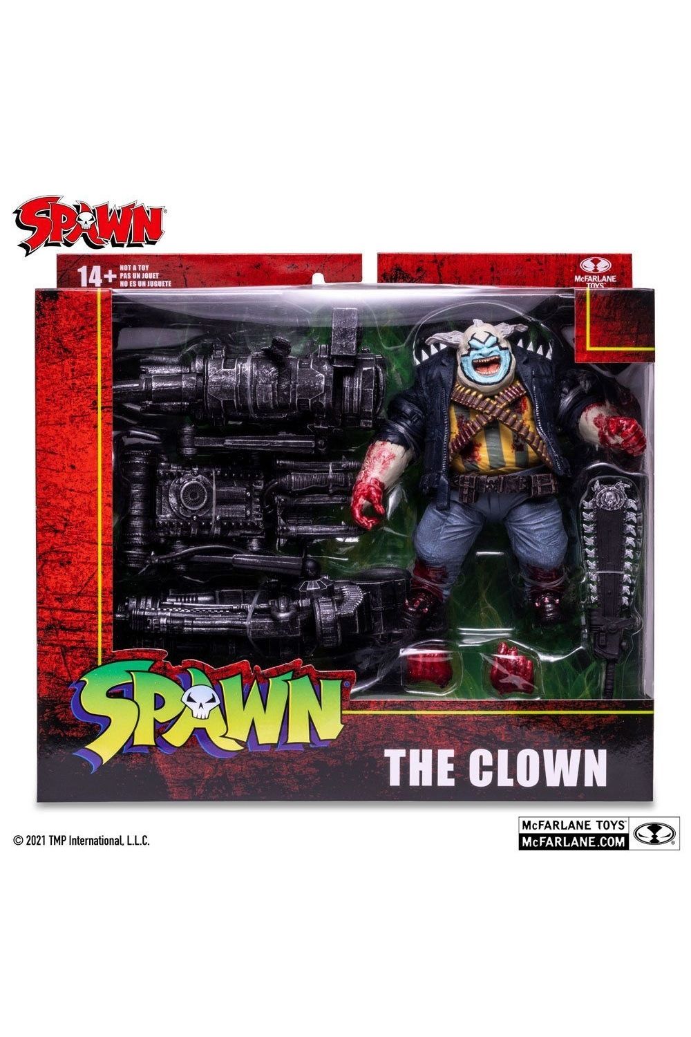 McFarlane Toys-Clown Bloody Deluxe Aksiyon Figür Seti Spawn-Figürler-6-roqelvaxirum.shop
