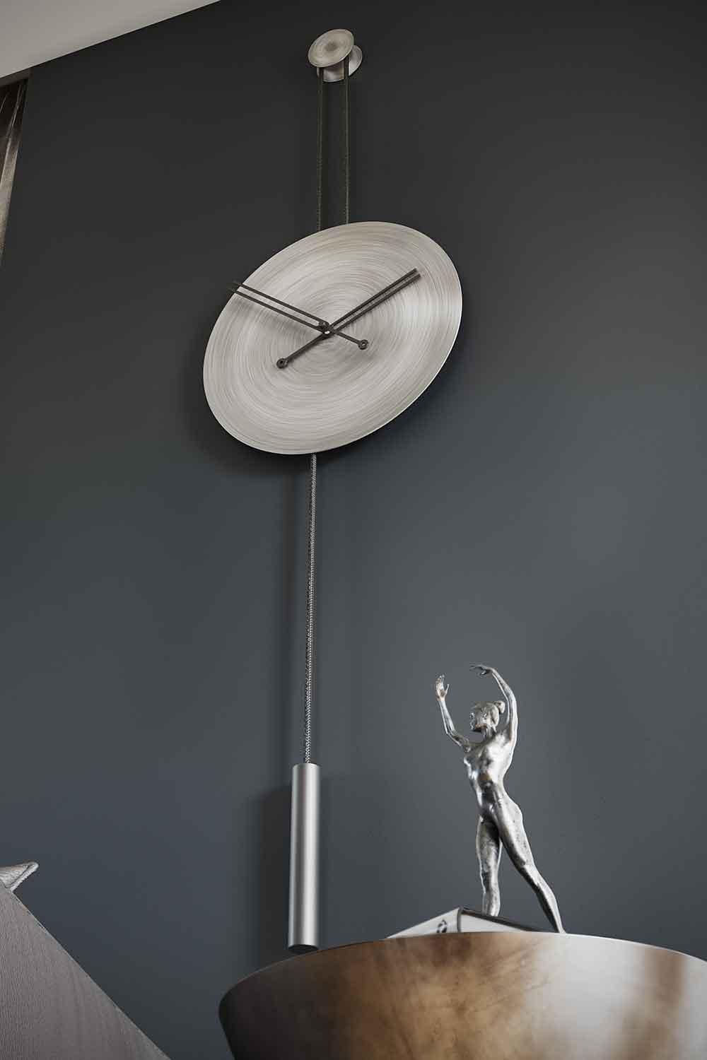 Mclocks-Serenity 45 antik krom Dekoratif duvar saati-Duvar Saati-3-roqelvaxirum.shop