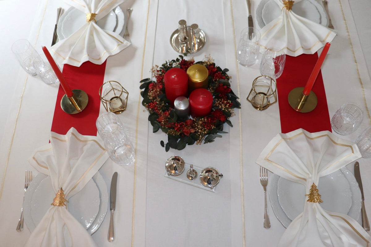 Meja Atelier-Christmas Gloria Runner-Sunum Aksesuarları-4-roqelvaxirum.shop