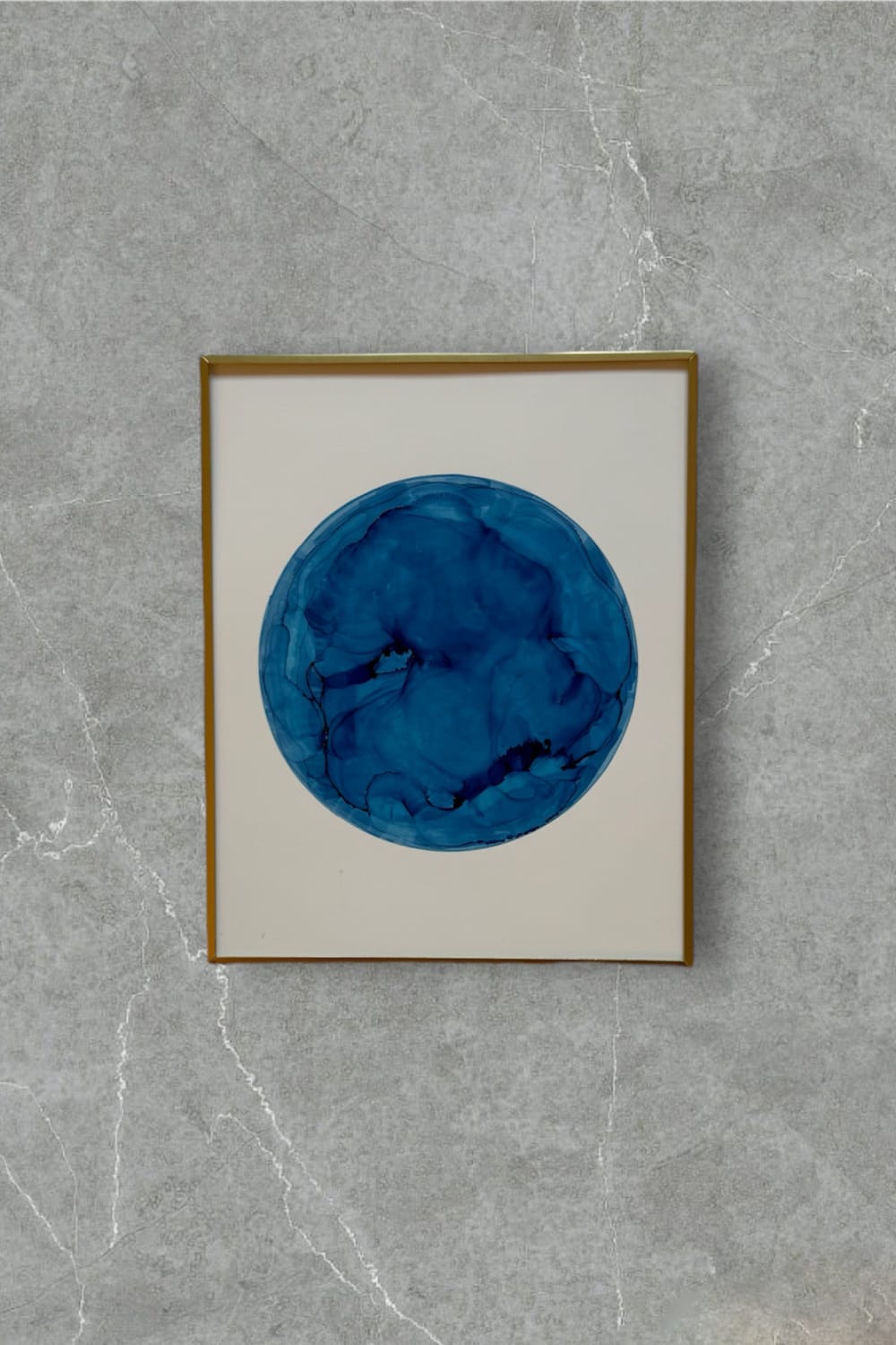 Melike Kara-'Visuddha Çakra' Çerçeveli Tablo-Tablo-1-roqelvaxirum.shop