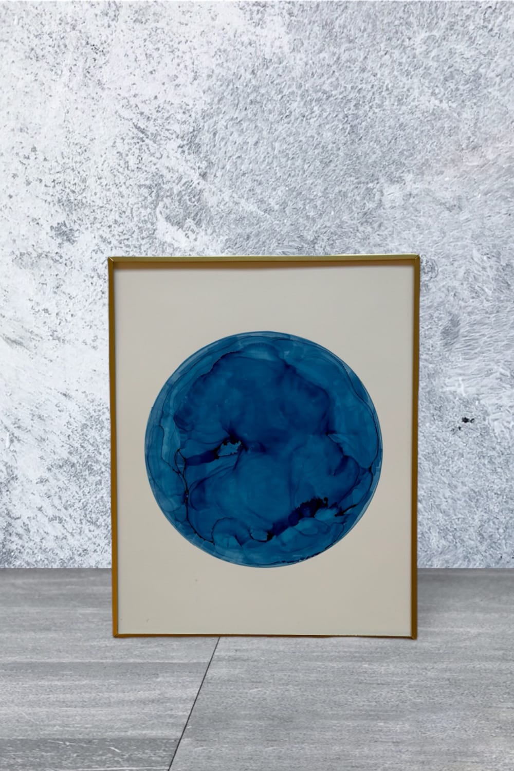 Melike Kara-'Visuddha Çakra' Çerçeveli Tablo-Tablo-2-roqelvaxirum.shop