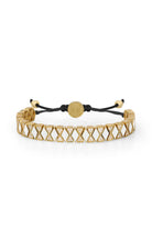 Melon-Must Gold White Stone Bileklik-Bileklik-1-roqelvaxirum.shop