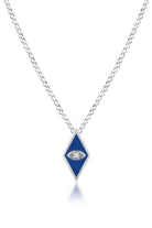 Melon-Silver Blue Line 925 Ayar Gümüş Kolye-Kolye-1-roqelvaxirum.shop
