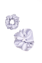Mers Silk-Pure Silk Scrunchie Set-4-roqelvaxirum.shop