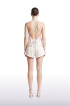 Selene Silk Top & Shorts Set Blush