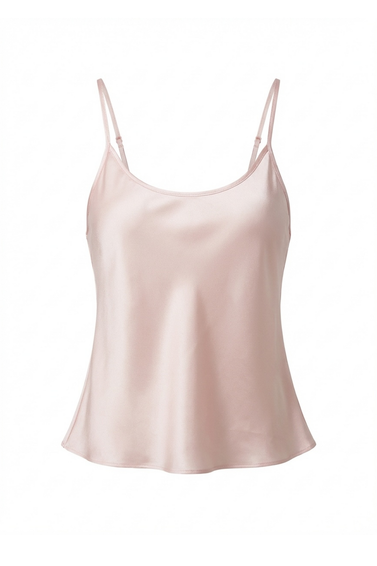 Selene Silk Top & Shorts Set Blush