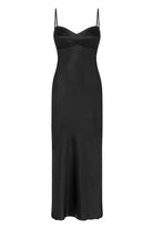 Mers Silk-Tifata Silk Dress-4-roqelvaxirum.shop