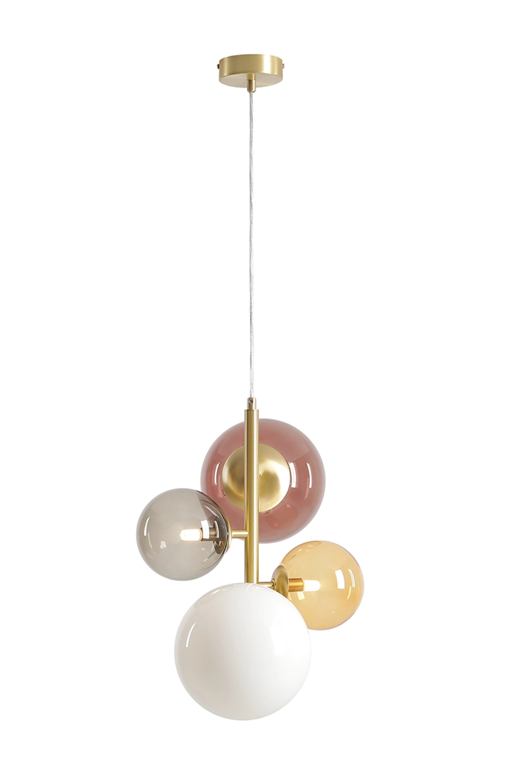 Metanoya Lighting-Floral Sarkıt - Multicolour-Avize-3-roqelvaxirum.shop