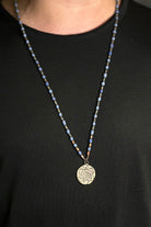 Mey Atelier-Celtic Knot – Lapis Jade Kelt Düğümü Unisex Kolye-Kolye-3-roqelvaxirum.shop