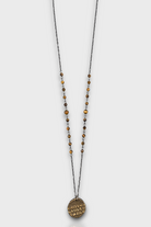 Mey Atelier-Rouge – Antika Roma Parası Tiger Eye Gümüş Zincir Unisex Kolye-Kolye-1-roqelvaxirum.shop