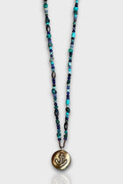 Mey Atelier-Sailor 24 – Karma Mavi Taşlı Antika Bronz Çapa Unisex Kolye-Kolye-1-roqelvaxirum.shop