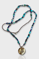 Mey Atelier-Sailor 24 – Karma Mavi Taşlı Antika Bronz Çapa Unisex Kolye-Kolye-2-roqelvaxirum.shop