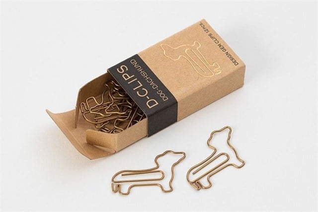 Design Phil Midori D-Clips Dog - Dachsund 12 Parça Klips