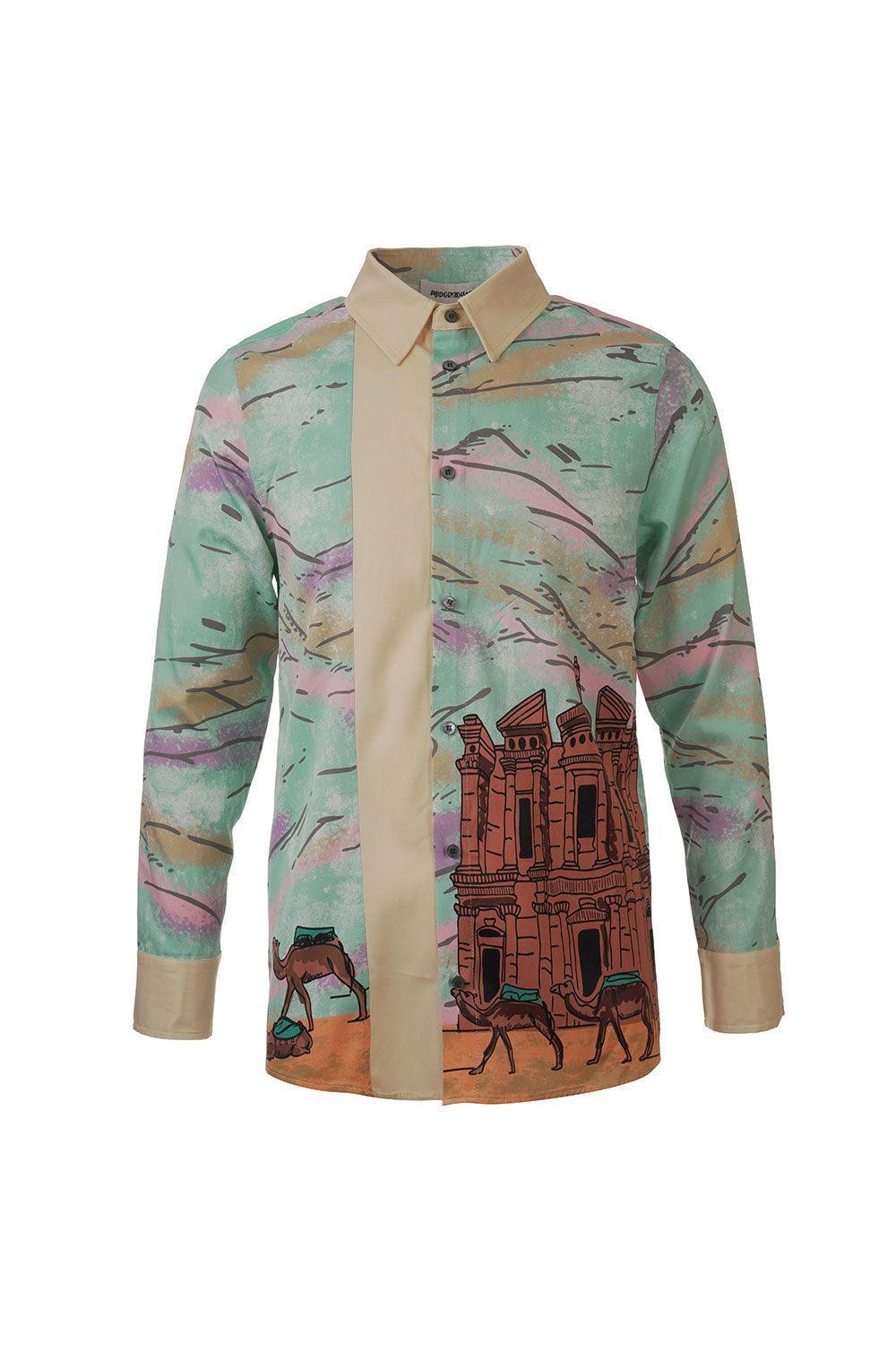 Midground-7 WONDERS - Drop #M061 Shirt-Gömlek-1-roqelvaxirum.shop