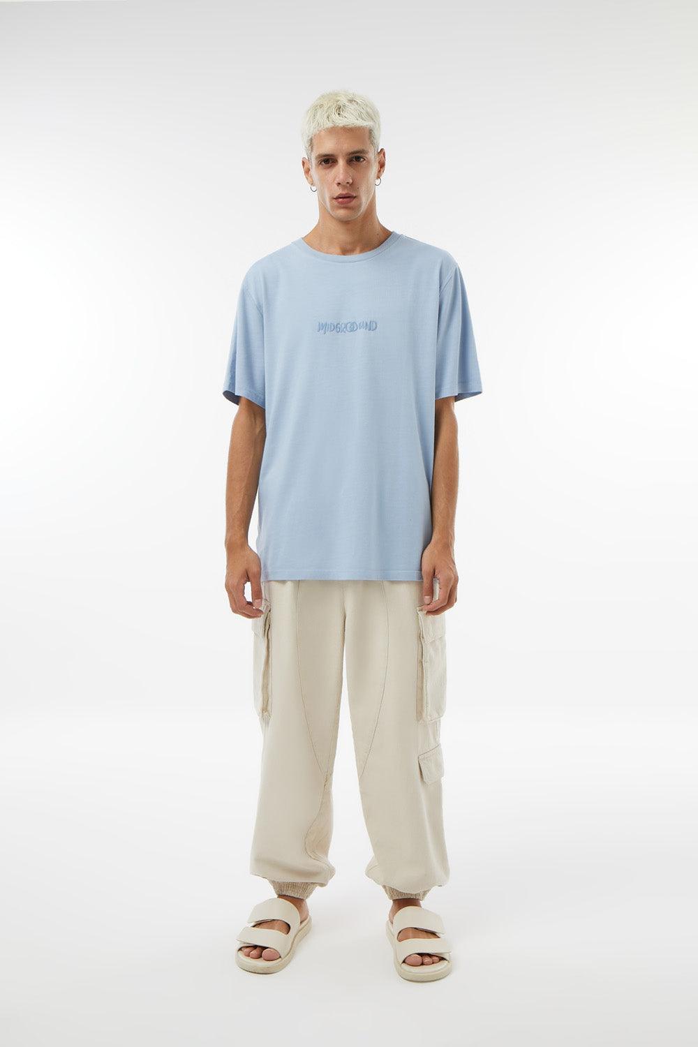 Midground-Basic T-shirt - Good Grey-T-Shirts-1-roqelvaxirum.shop