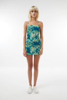 Midground-Batik Desenli Drapeli Elbise-Elbise-1-roqelvaxirum.shop