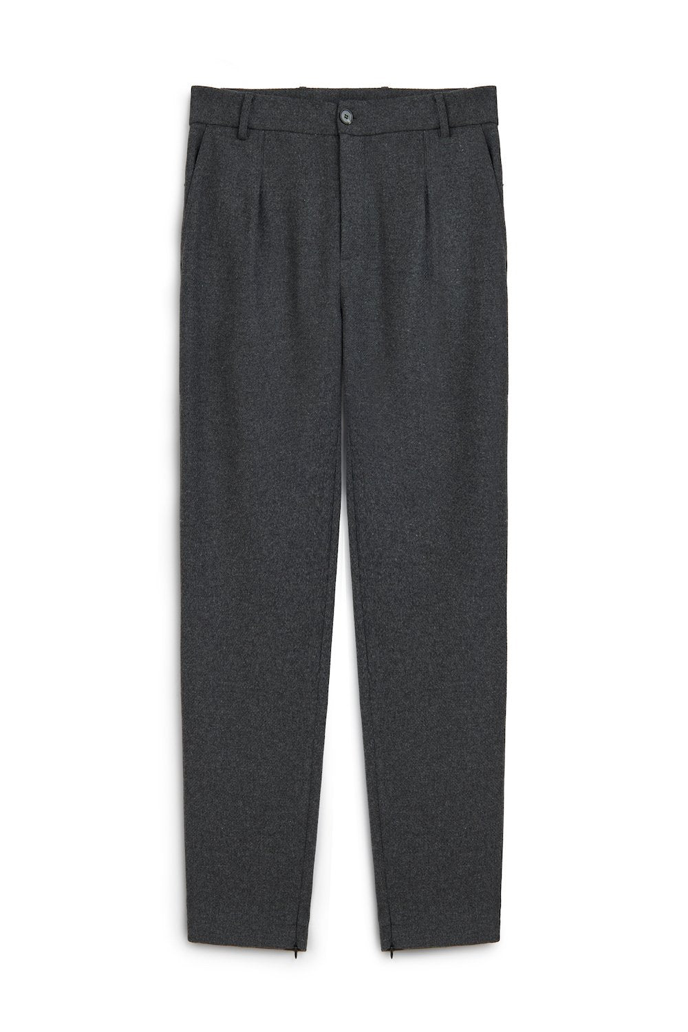 Midground-Gri Yün Pantolon-Pantolon-1-roqelvaxirum.shop