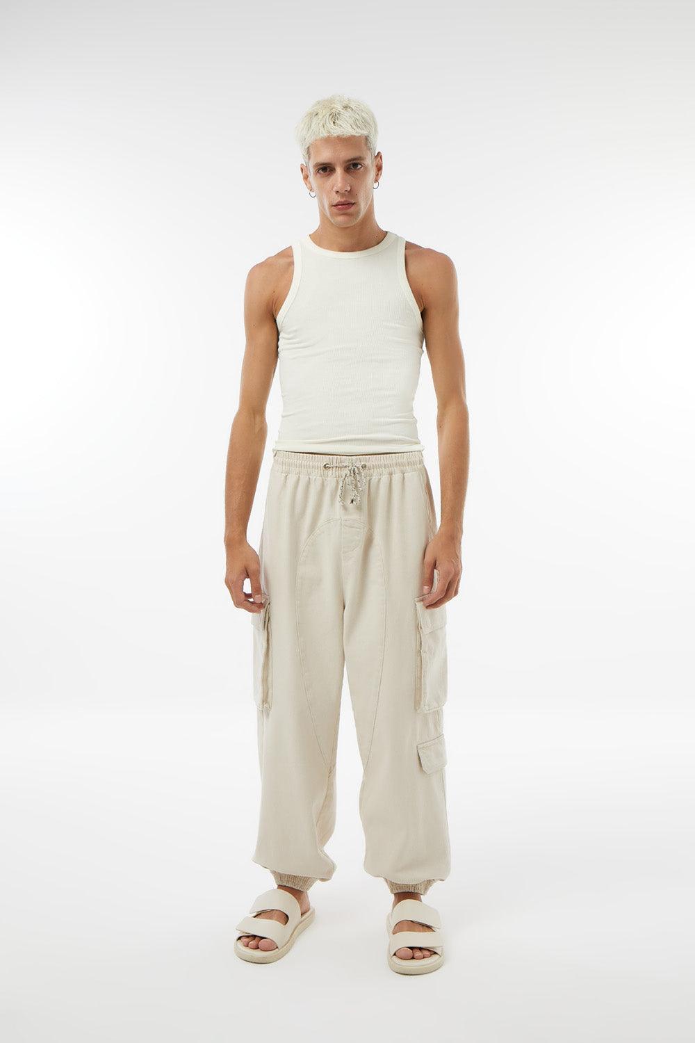 Midground-Kargo Cepli Kanvas Pantolon-Eşofman-1-roqelvaxirum.shop