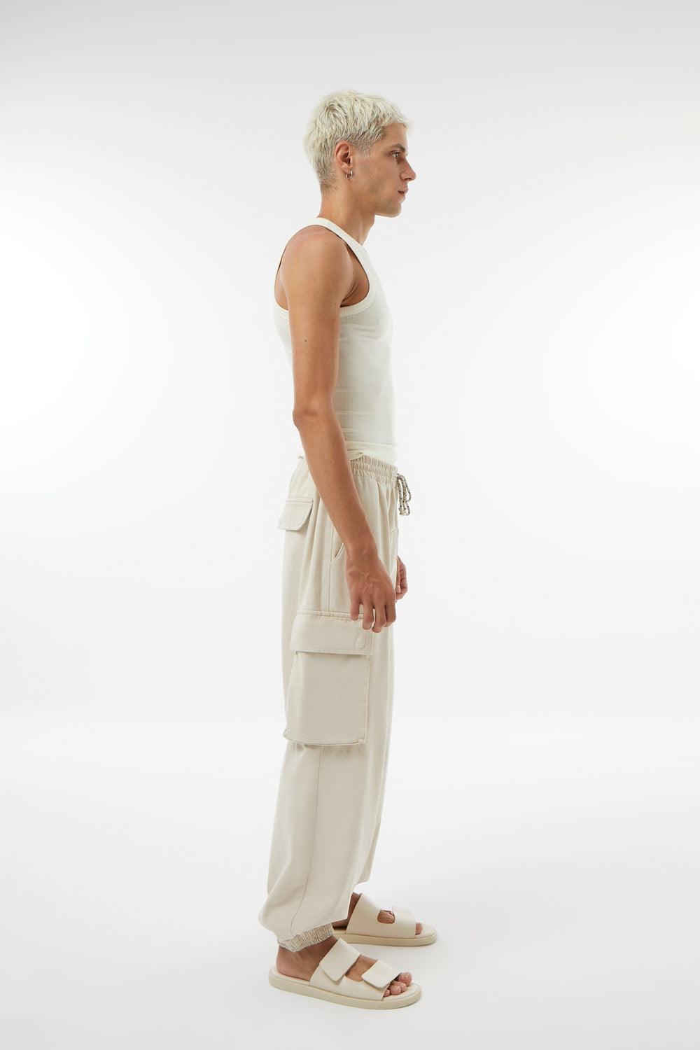 Midground-Kargo Cepli Kanvas Pantolon-Eşofman-2-roqelvaxirum.shop
