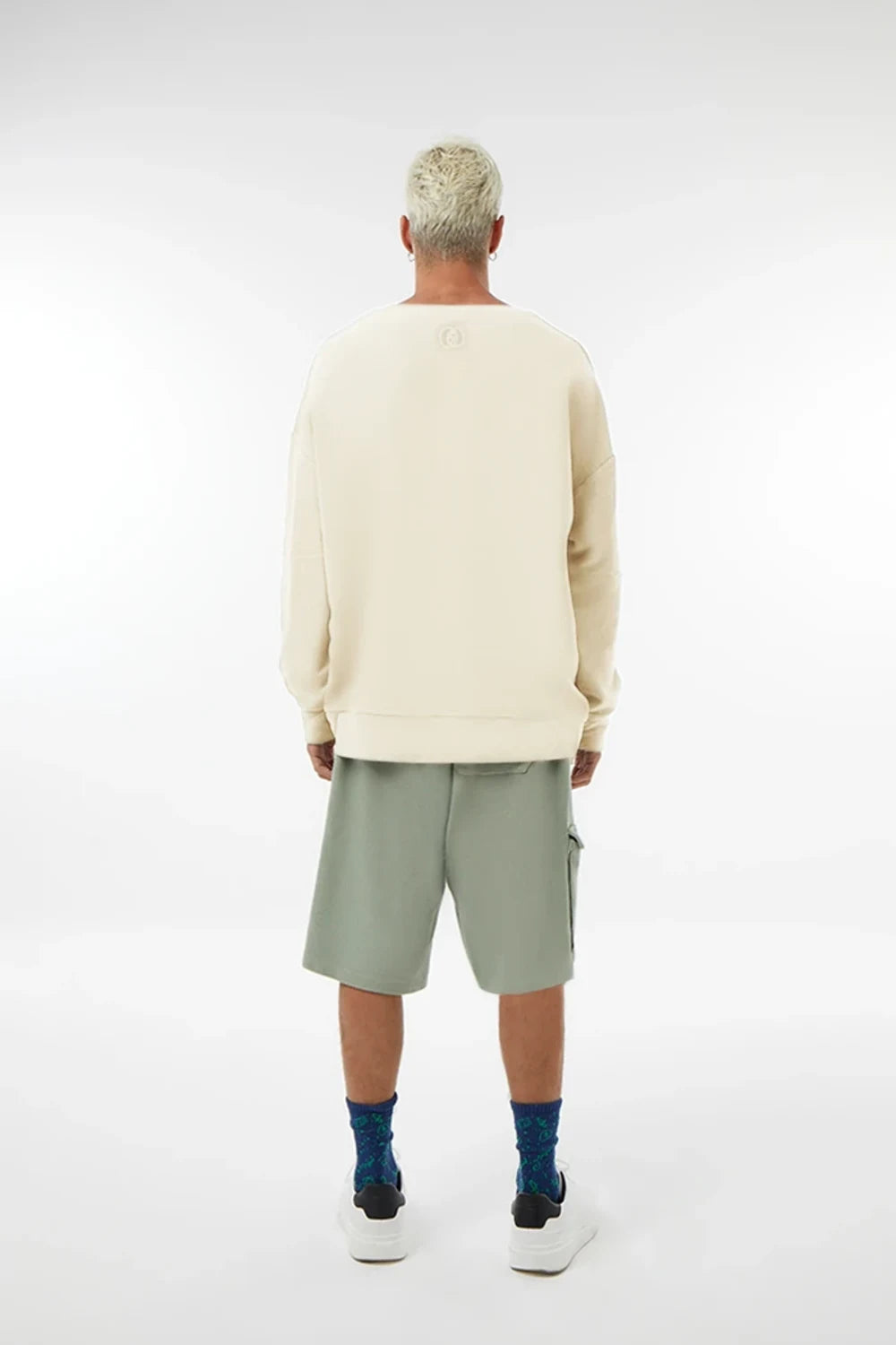 Midground-Kargo Cepli Şort - Silver Green-Şort-2-roqelvaxirum.shop