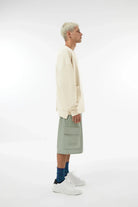 Midground-Kargo Cepli Şort - Silver Green-Şort-4-roqelvaxirum.shop