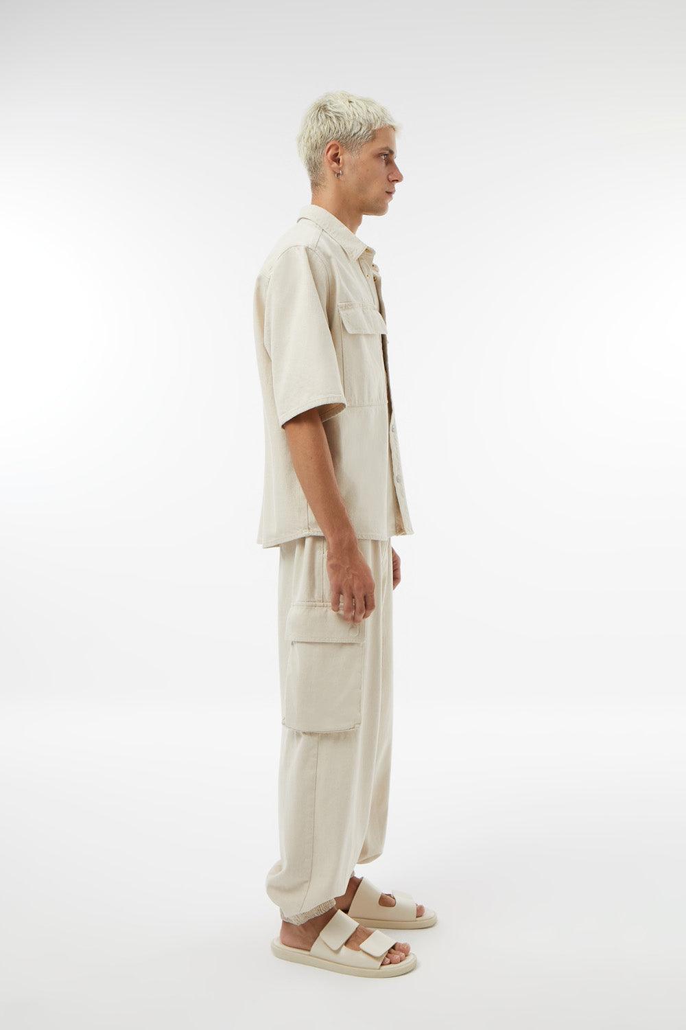 Midground-Oversize Kanvas Gömlek-Gömlek-2-roqelvaxirum.shop