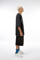 Midground-Oversize T-shirt Music Won't Stop Baskılı-T-Shirts-3-roqelvaxirum.shop