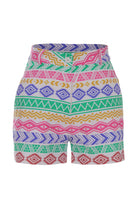 Midground-Peru Baskılı Şort-Şort-1-roqelvaxirum.shop