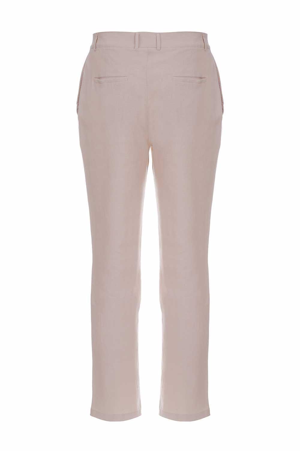 Midground-Rahat Kesim Keten Pantolon-Kumaş Pantolon-2-roqelvaxirum.shop