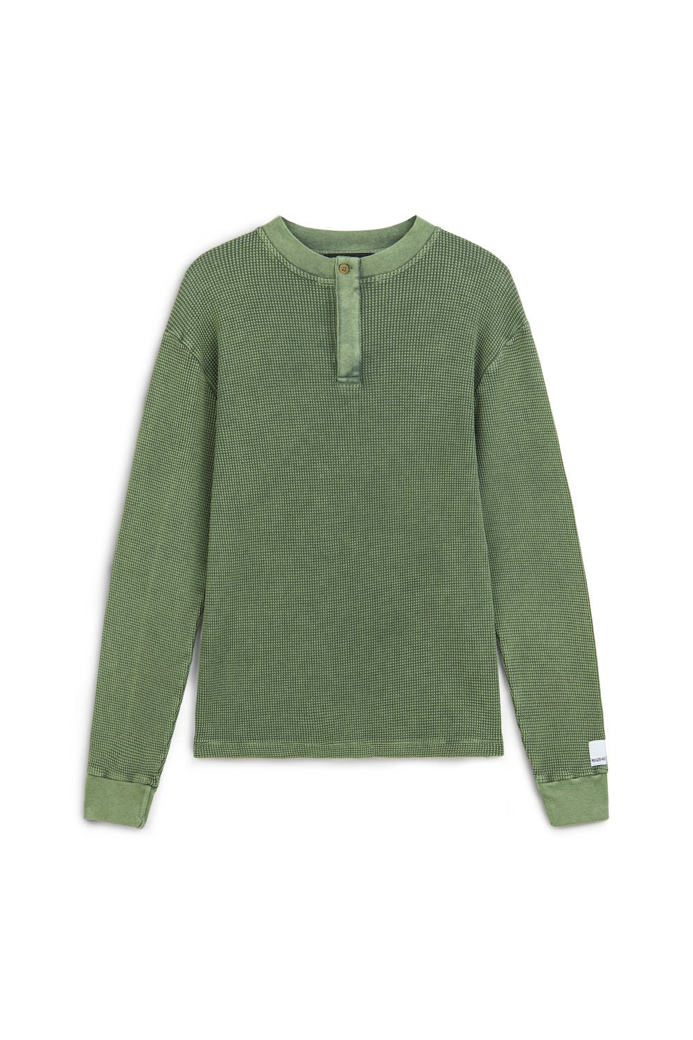 Midground-Yeşil Waffle Sweatshirt-Sweatshirts & Hoodies-1-roqelvaxirum.shop