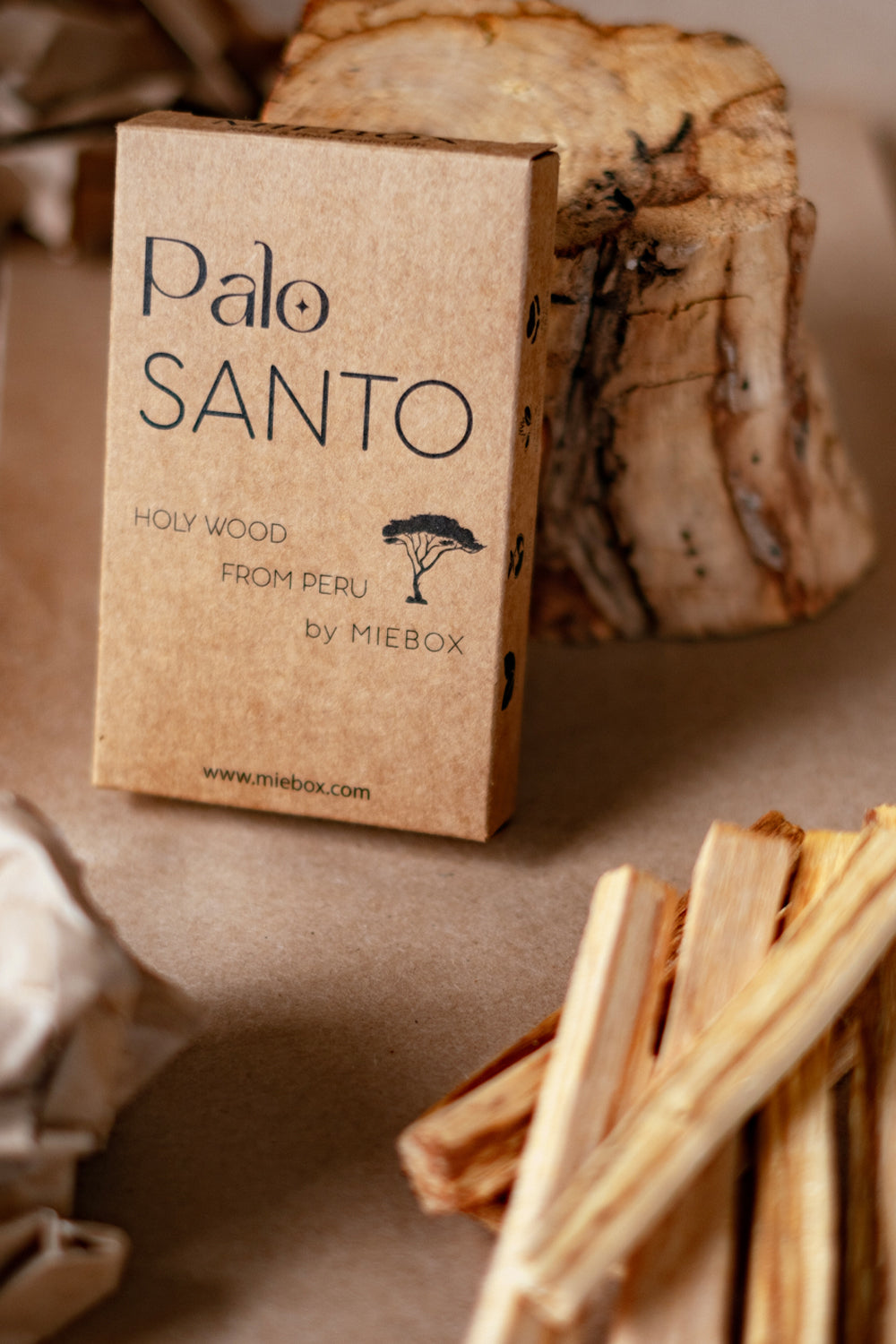 Miebox Rituals-Palo Santo Peru Ağaç Tütsü ( Sertifikalı ) ( 5 Adet / 35-40gr )-Palo Santo-1-roqelvaxirum.shop