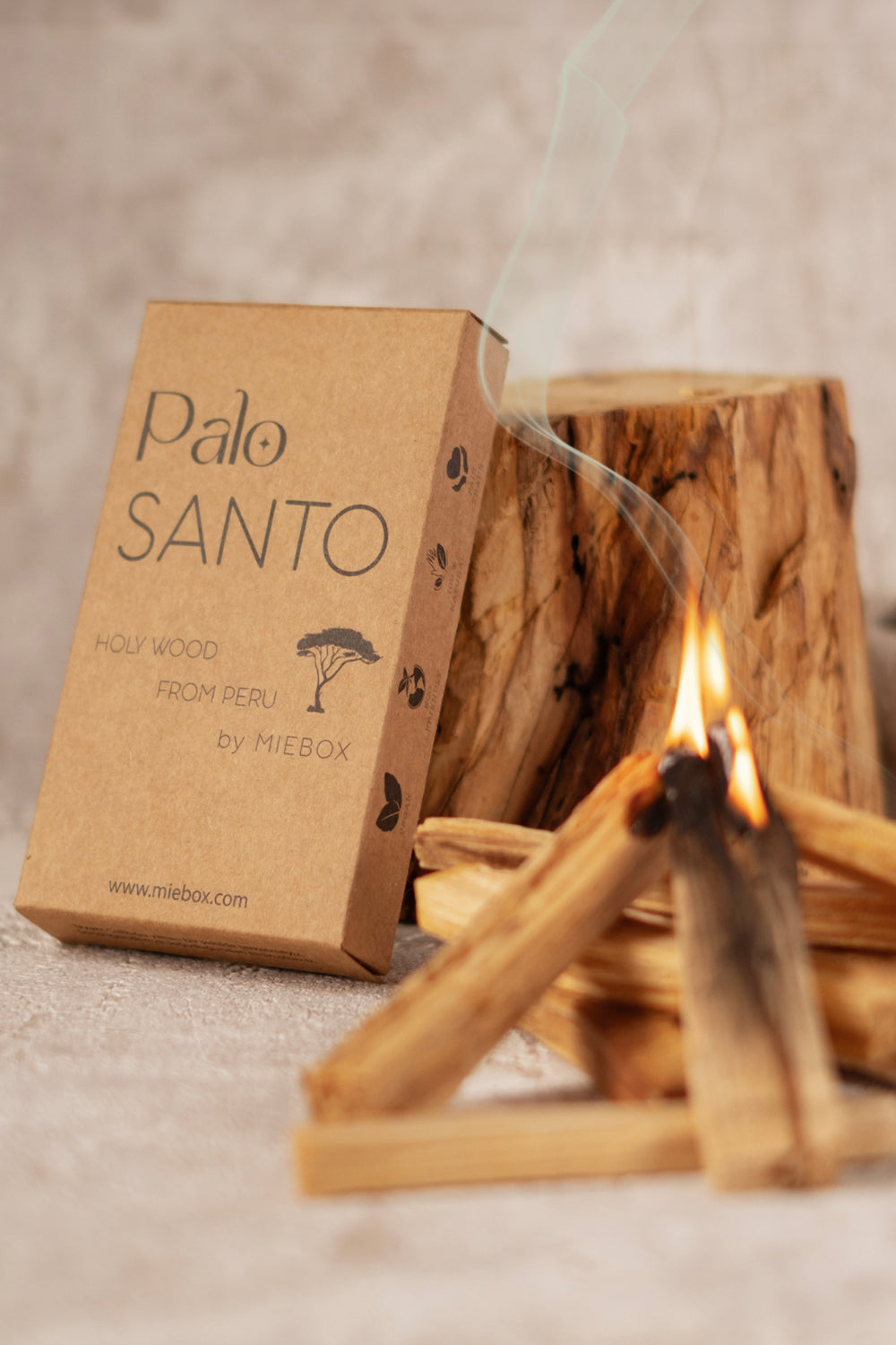 Miebox Rituals-Palo Santo Peru Ağaç Tütsü ( Sertifikalı ) ( 5 Adet / 35-40gr )-Palo Santo-3-roqelvaxirum.shop